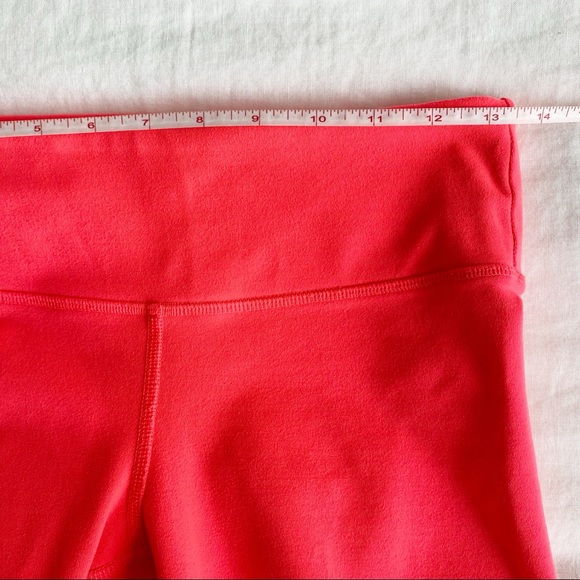 Alo Yoga Mesh Goddess Legging Neon Azalea Size Medium Dance Pilate - Picture 5 of 16